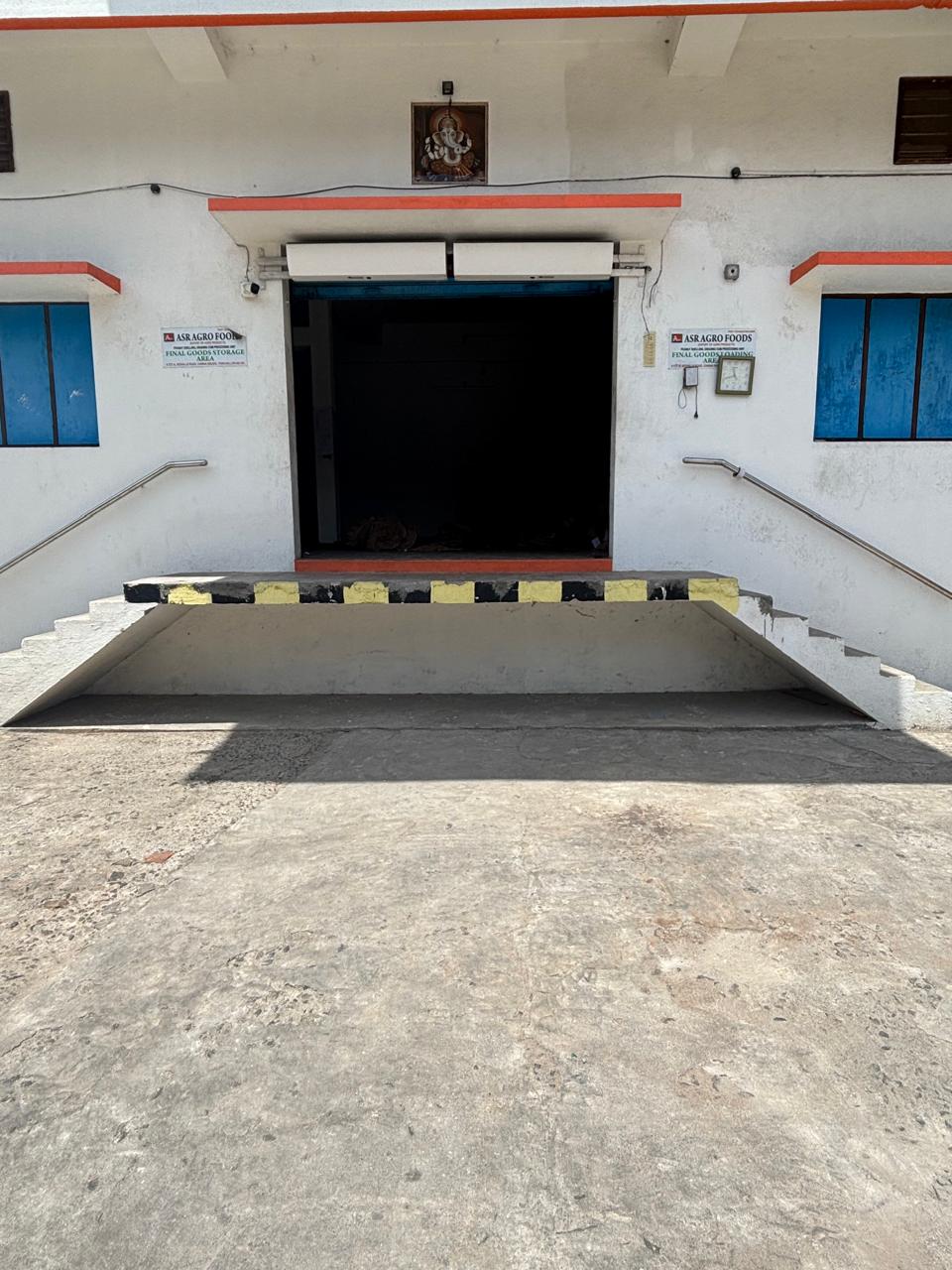Dispatch area at ASR Agro Foods